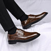Men's Suit Leather Shoes Autumn And Winter Dress Wedding Groom Lace-up
