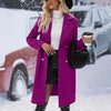 European And American Lapel Woolen Coat Women's Clothing