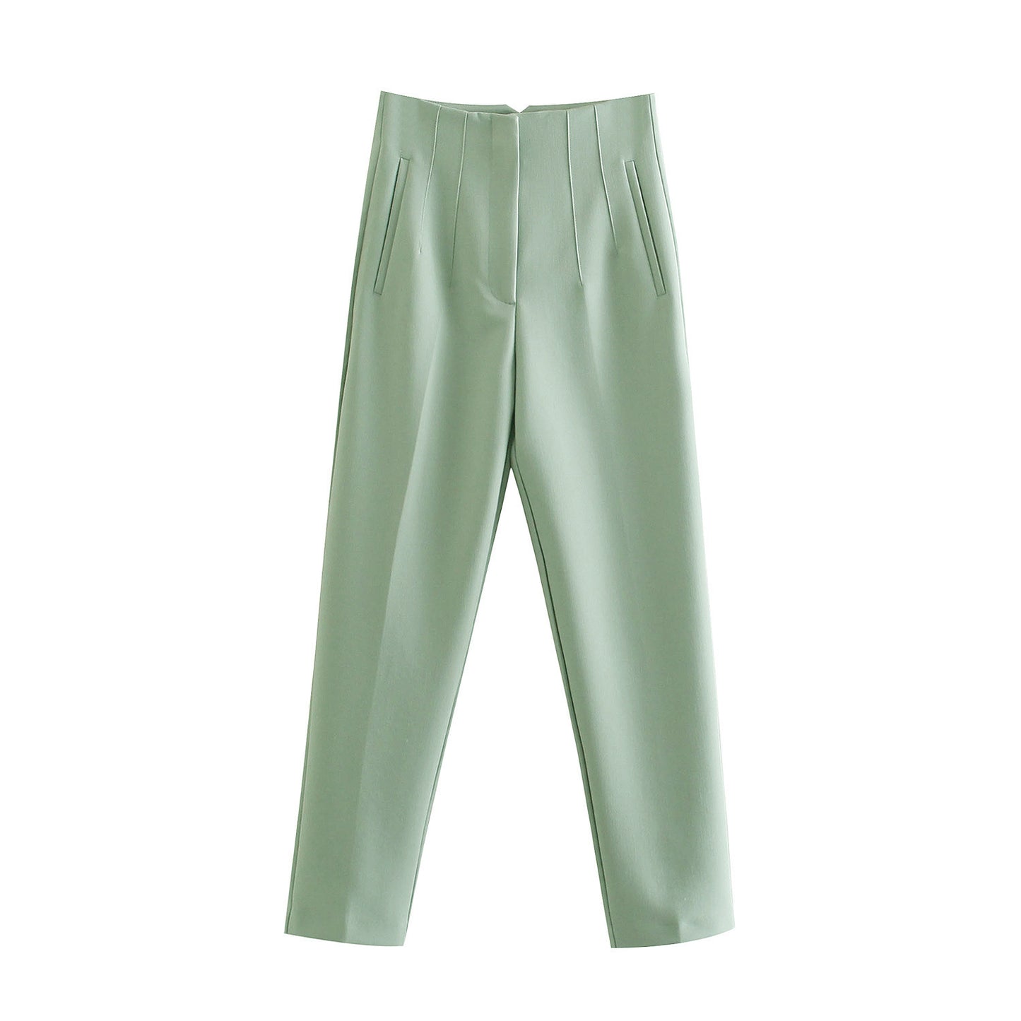 Women's Fashion Slim Fit Slimming High-waisted Trousers