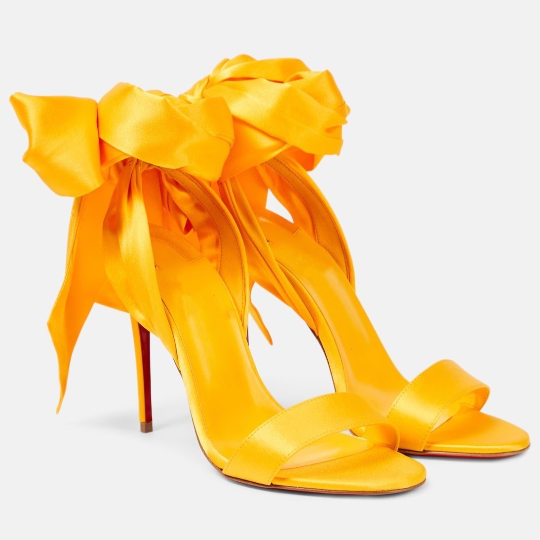 Women's Fashion Satin Bow Open Toe Sandals