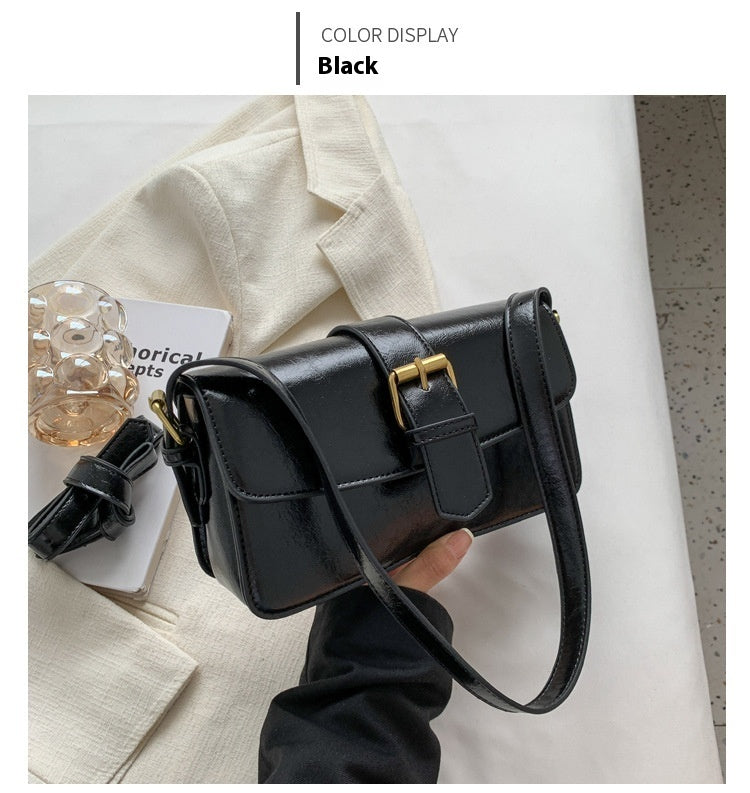 Niche Messenger Retro Easy Matching Shoulder Small Square Bag