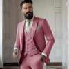 Completo da Uomo Slim Fit Tinta Unita