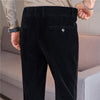 New Arrival Comfortable Stretch-waist High-end Thick Velvet Casual Pants