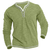 Comfortable Soft Stretch Henley Shirt T-shirt