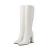 Pointed Toe Chunky Heel High Heel Autumn And Winter Women's High Boots