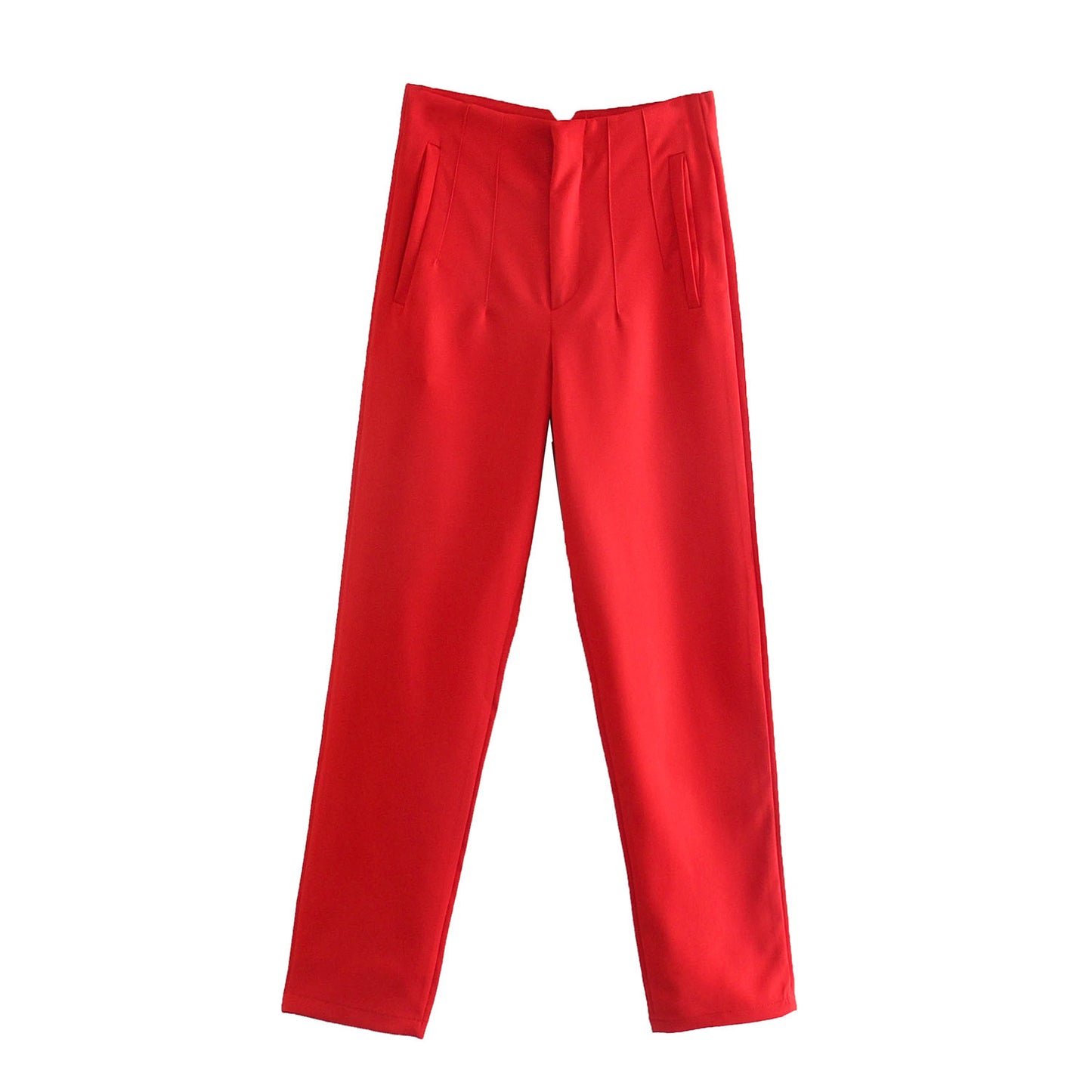 Women's Fashion Slim Fit Slimming High-waisted Trousers