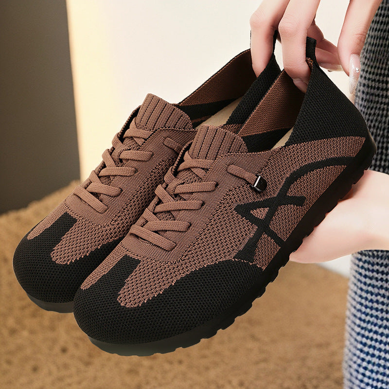 Scarpe casual traspiranti in rete da donna, nuove, estive