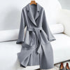 Extended European And American Bathrobe Baggy Coat