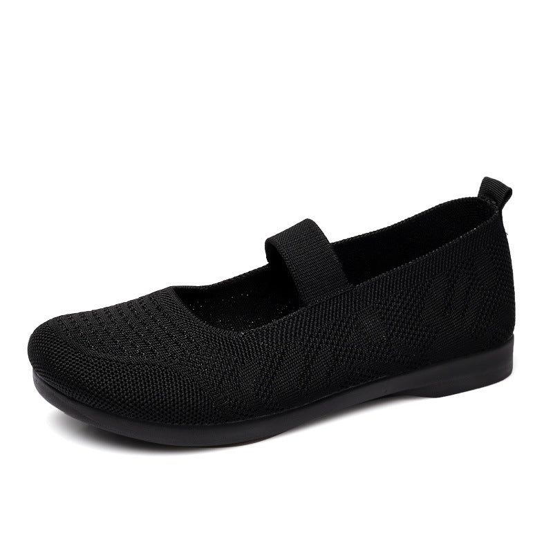 Scarpe comode e casual per la mezza età e gli anziani, traspiranti