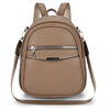 All-matching Solid Color Casual Trend Travel Bag School Bag