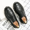 Fashion Business Brogue Leather Shoes Men