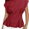 T-shirt Donna Girocollo Manica Corta Casual Versatile Moda