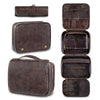 Men's Business Pu Toiletry Bag With Large Capacity And High-end Storage