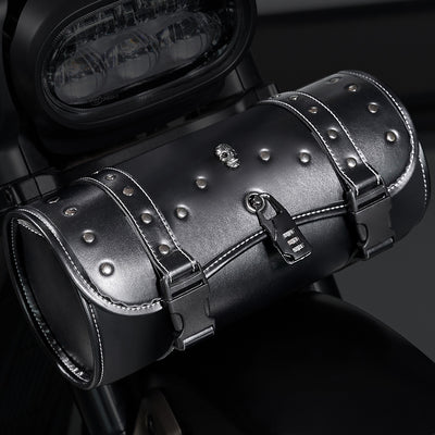 Punk Retro Motorcycle Modification Pannier Bag