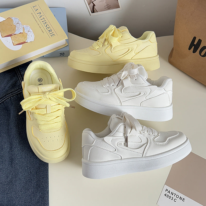 Fashionable All-match Casual Platform Skateboard Shoes