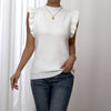 Women's Sweater Flying Sleeves Half Turtleneck