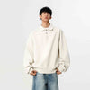 Spring New Heavy Pu Handsome Loose Casual Polo Collar Coat