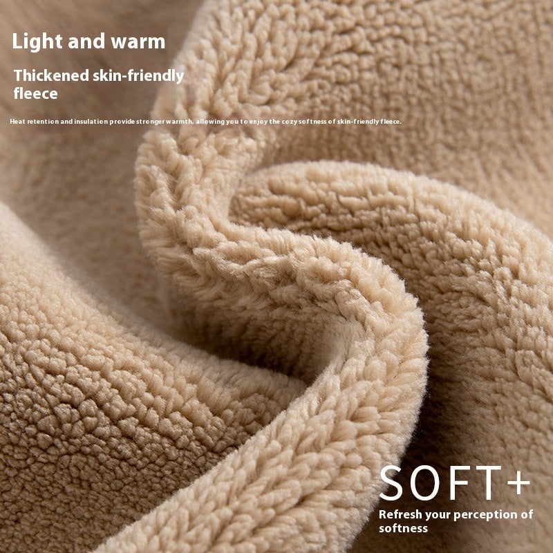 Extra Thick Cashmere Leggings Female High Waist Tight Fleece Cotton Pants