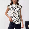 Camicetta da donna elegante stampata New Arrival
