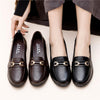 Pumps Comfortable Soft Bottom Soft Leather Middle-aged And Elderly Shoes