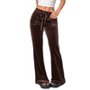 Women's Clothing Flared Trousers Commuting Figure Flattering Casual