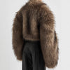 Vintage Fur Coat Short Ladies