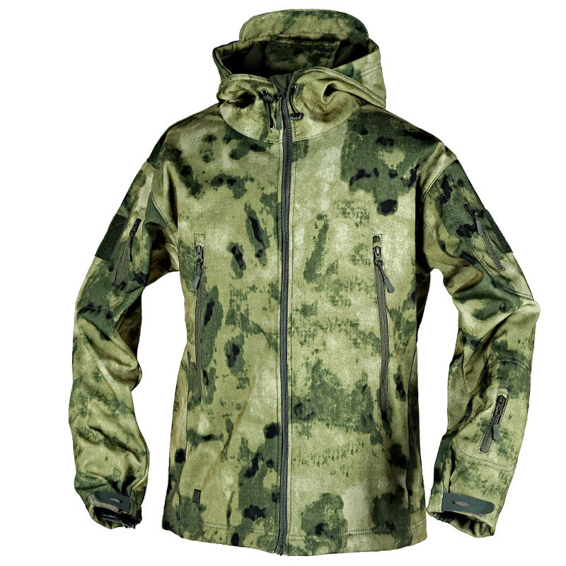 Outdoor Windproof Clothing Soft Shell Jacket