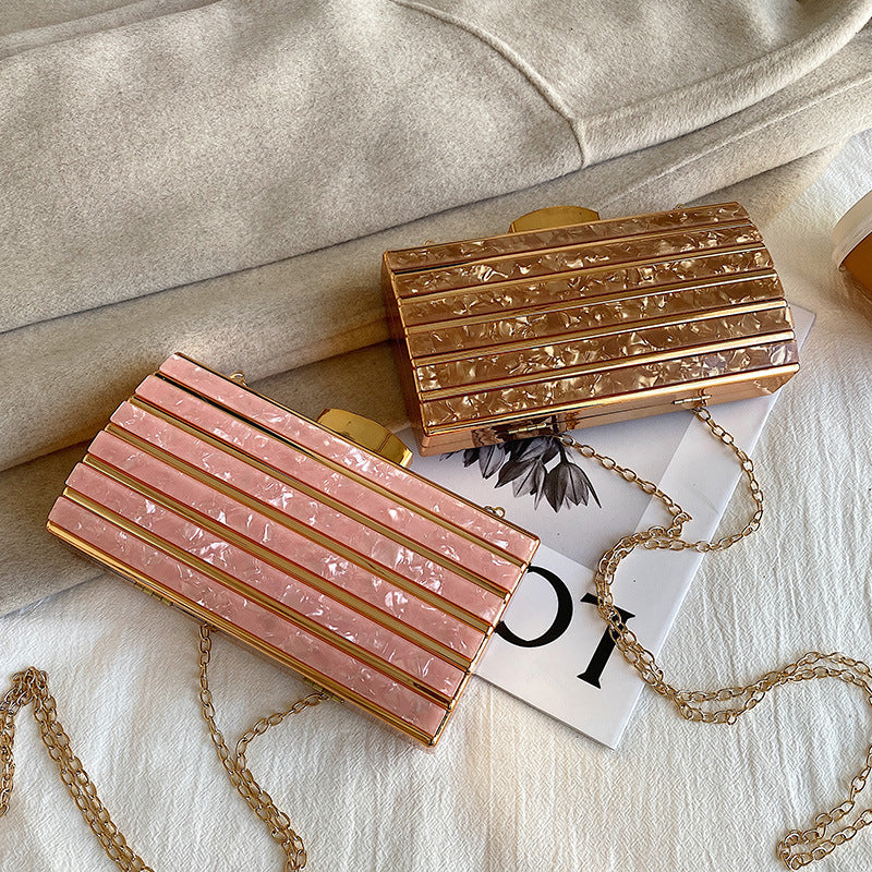 Borsa da sera in acrilico di alta qualità da donna