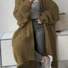 Idle Style Loose Thick Knitted Coat For Women