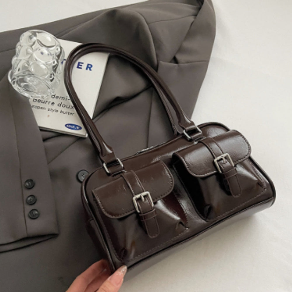 Borsa a tracolla, borsa quadrata piccola di grande capacità