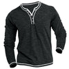 Comfortable Soft Stretch Henley Shirt T-shirt