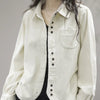Long Sleeve Loose Leisure Slimming Coat Top