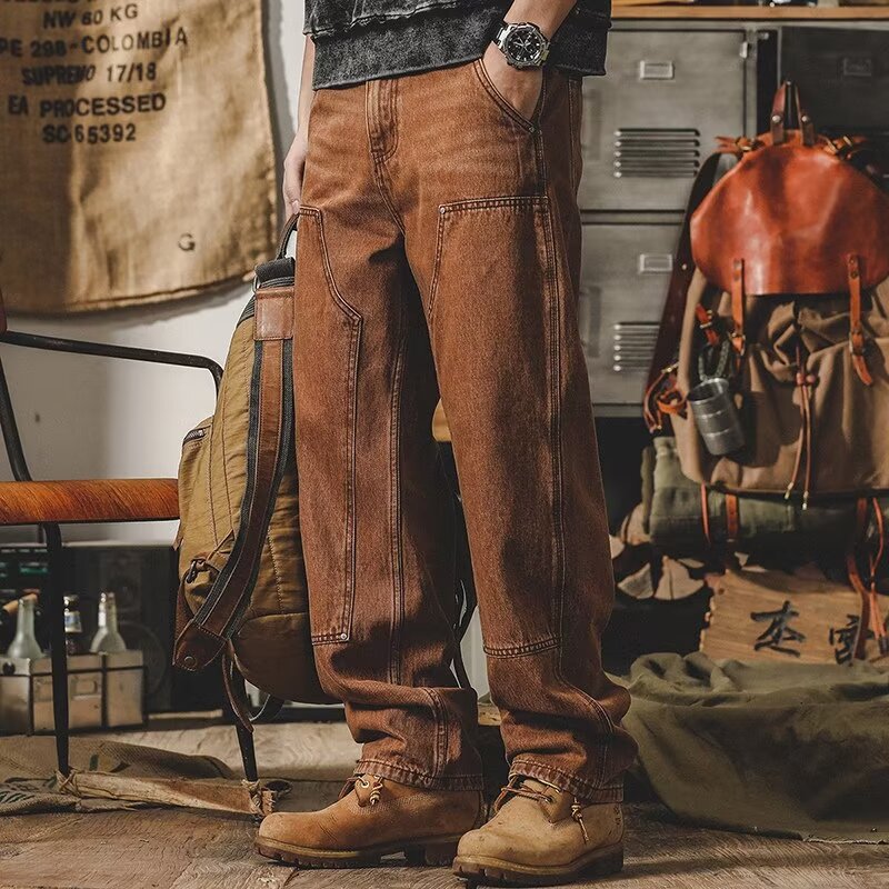 Loose Straight All-matching Casual Men's Pants