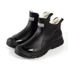 Large Size Fixed Velvet Rain Boots Stylish Water Shoes Men And Women Outdoor