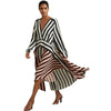 Loose Striped Dress Design Foreign Trade Casual Dress