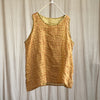 Printed Thin Ramie Artistic Plus Size Top Women's Clothing
