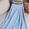 Women's Casual Pleated Skirt Can Be Printed