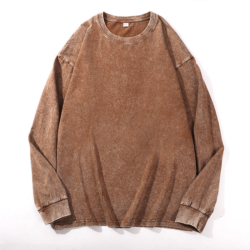 Fashion Wash Old T-shirt For Men And Women