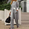 Autumn And Winter Leisure Two-piece Set For Women