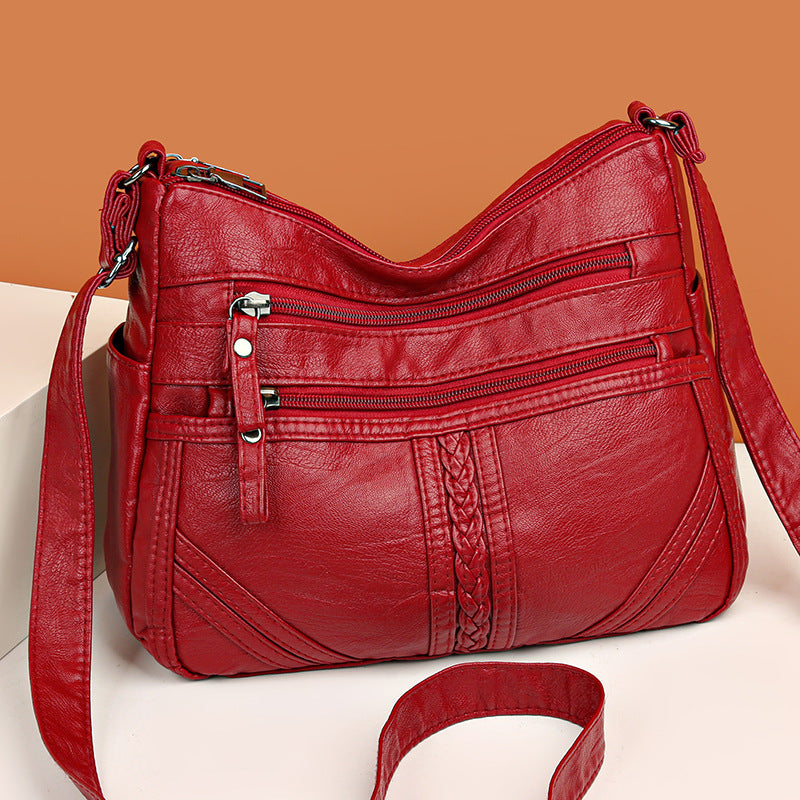 Women's Fashion Simple Shoulder Messenger Bag