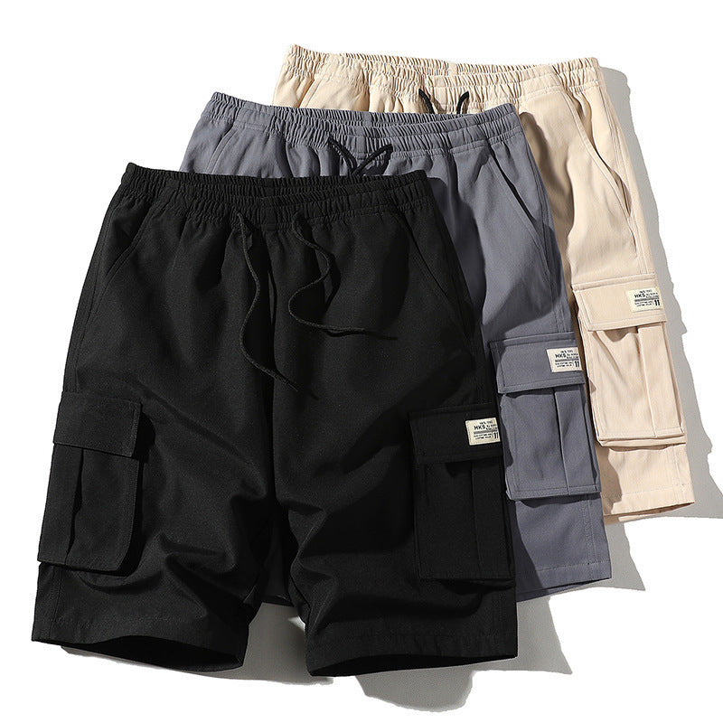 Workwear Shorts Men's Casual All-match Cropped Pants