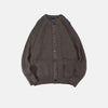Men's Round Neck Loose Casual Trend Coat Black Sweater