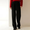 Autumn And Winter Cashmere Women's Wide-leg Pants