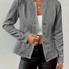 Button Pattern Small Suit Jacket