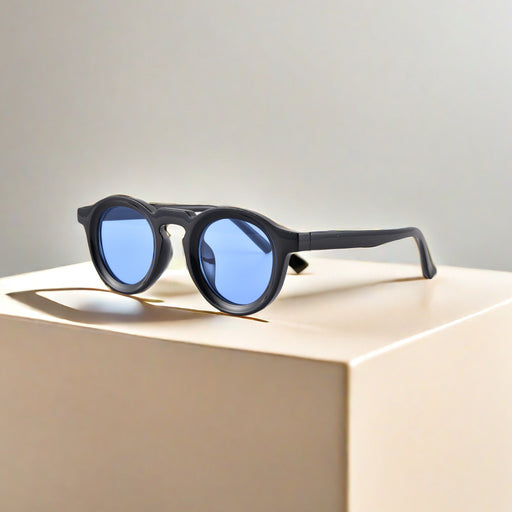 Sunshade Face Personalized Retro High-grade Round Sunglasses