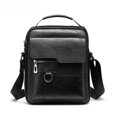 Men's One Shoulder Retro Business Crossbody Bag