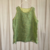 Printed Thin Ramie Artistic Plus Size Top Women's Clothing