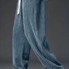 Solid Color Versatile New Corduroy Loose Men Trousers