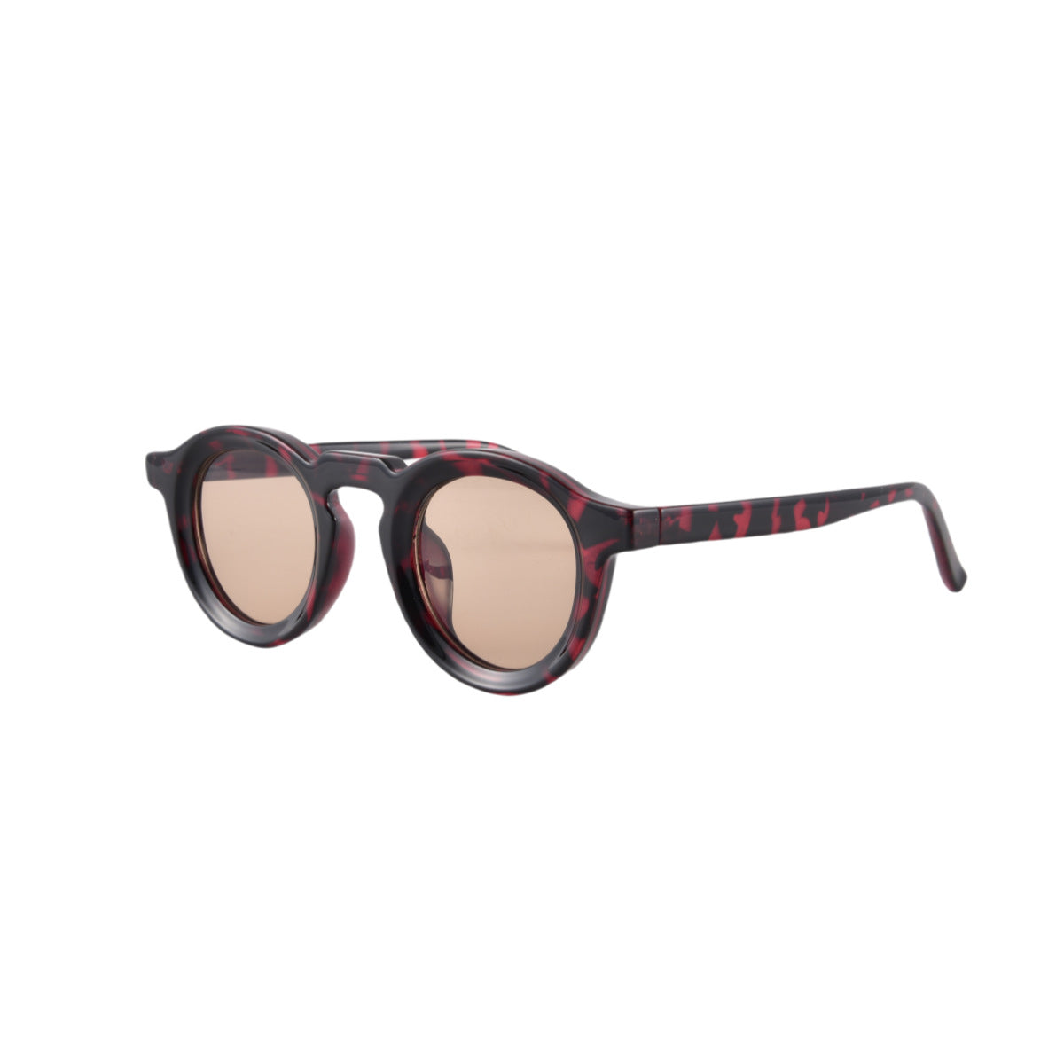 Sunshade Face Personalized Retro High-grade Round Sunglasses