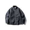 Personality Worn Looking Washed-out High Street Turn-down Collar Coat